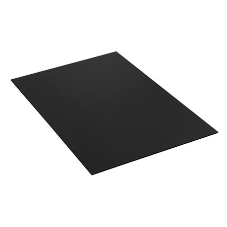 Bsc Preferred 48 x 96'' Black Plastic Corrugated Sheets, 10PK BUY00012413